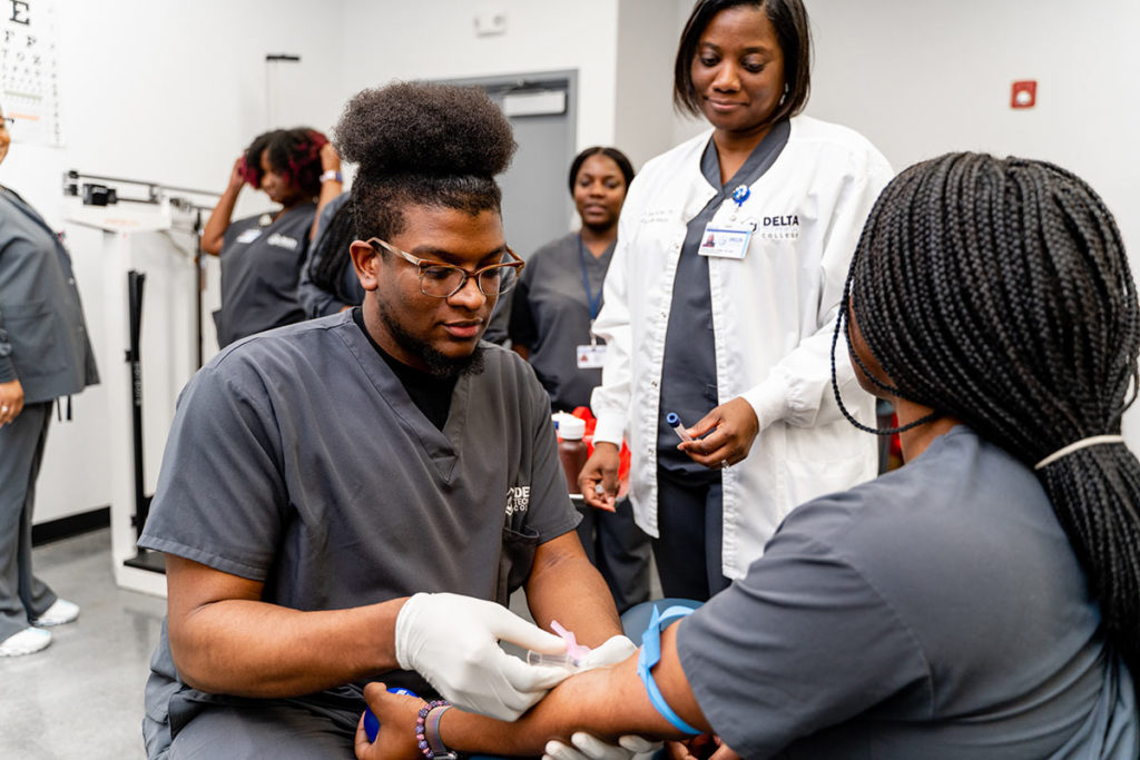 Phlebotomy Course Delta Technical College